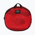 Utazótáska The North Face Base Camp Duffel M 71 l piros/fekete 2