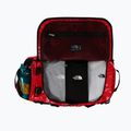 Utazótáska The North Face Base Camp Duffel M 71 l piros/fekete 4