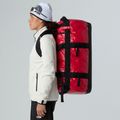 Utazótáska The North Face Base Camp Duffel M 71 l piros/fekete 6