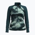 Női Smartwool Classic Thermal Merino Base Layer 1/4 Zip Boxed pulóver twilight ködös fenyők 3