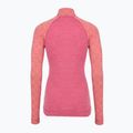Női thermo pulóver Smartwool Classic Thermal Merino Base Layer 1/4 Zip Boxed garden pink digi snow 4