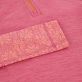 Női thermo pulóver Smartwool Classic Thermal Merino Base Layer 1/4 Zip Boxed garden pink digi snow 6