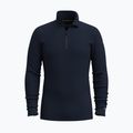 Férfi termikus pulóver Smartwool Classic Thermal Merino Base Layer 1/4 cipzáras dobozos mély tengerészkék 4