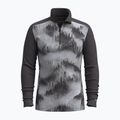 Férfi Smartwool Classic Thermal Merino Base Layer 1/4 Zip Boxed charcoal foggy pines thermal sweatshirt 3