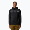 Férfi The North Face Reaxion Fleece pulóver fekete/ aszfalt szürke