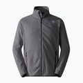 Férfi The North Face 100 Glacier Full Zip pulóver közepes szürke szürke szőrzet 5