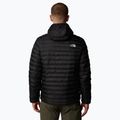 Férfi pehelypaplan The North Face Huila Synthetic Hoodie fekete/aszfalt szürke 3