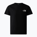 The North Face Teen Simple Dome Tee fekete gyermek póló 4