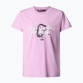 Gyerek póló The North Face Graphic Relaxed Tee cyber rózsaszín