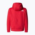 Gyermek pulóver The North Face Teen Simple Dome Hoodie hibiszkuszos The North Face Teen Simple Dome Hoodie 2