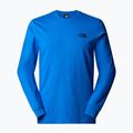 Férfi hosszú ujjú The North Face Box Nse Tee heroblue/tnfblk 4