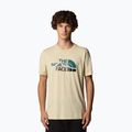 Férfi The North Face Mountain Line Tee kavicsos póló póló