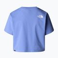 Női póló The North Face Simple Dome Cropped Slim Tee virtuális kék 5