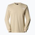 Férfi hosszú ujjú The North Face Easy Tee kavics 4