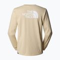Férfi hosszú ujjú The North Face Easy Tee kavics 5