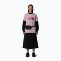 The North Face női Relaxed Easy Tee fém rózsaszín/szürke bogyó T-shirt 2