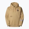 The North Face Mountain Cleanup Over Hoodie khakiszínű kő 4