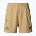 The North Face Mountain Cleanup Relaxed khaki színű kő rövidnadrág 4