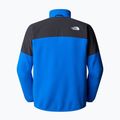 Férfi The North Face Glacier Heavyweight Full Zip pulóver hero kék/aszfalt szürke/tnf fekete 6