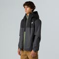 Férfi esőkabát The North Face Quest Zip-In aszfalt szürke/fekete 3