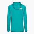 Női trekking pulóver The North Face Summit Direct Sun Hoodie mély teal színben 2