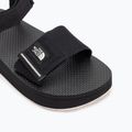 Női szandálok The North Face Skeena Platform tnf fekete/fehér 7