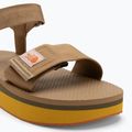 Női szandál The North Face Skeena Platform sahara/iron bronz színben 7