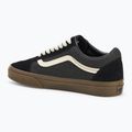 Vans Old Skool nehéz vászon fekete cipő 3