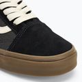 Vans Old Skool nehéz vászon fekete cipő 7