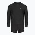 Gyermek tréningruha Nike Swoosh Motion Club Ls Dk Smoke Grey