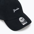 47 Márka MLB New York Yankees Base Runner Script CLEAN UP sapka fekete 3
