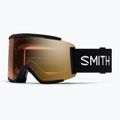 Síszemüveg Smith Squad XL black/chromapop pro photochromic gold mirror