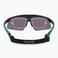 Férfi Polaroid PLD 7056/CI/S matt fekete zöld/szürkészöld tükör polarizált napszemüveg 4
