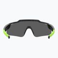 Under Armour Levelup Jr S3 mintás fekete-fehér/zöld többrétegű gyermek napszemüveg 4