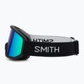 Síszemüveg Smith Transfer black/green sol-x mirror 4