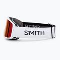 Síszemüveg Smith Tribute white/red sol-x mirror 4