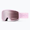 Síszemüveg Smith Tribute S2 pink frost/ignitor mirror antifog