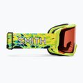 Gyerek síszemüveg Smith Daredevil S3 electric lime slime/green solx mirror antifog 2