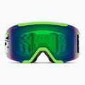 Síszemüveg Smith Squad S2 slime static shag/chromapop everyday green mirror 2
