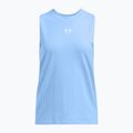 Under Armour Rival Muscle Tank horizon kék/fehér, női edzős felső Under Armour Rival Muscle Tank horizon kék/fehér 3