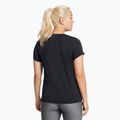 Under Armour női edzőpóló Vanish Seamless Loose fekete/antracit/fehér 2