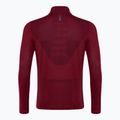 Férfi Under Armour Seamless Stride 1/4 Zip futó melegítőfelső versenyző piros/reflektív 2