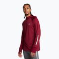Férfi pulóver do biegania Under Armour Launch Elite CW Balaclava Hoody cardinal/reflective