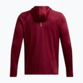 Férfi pulóver do biegania Under Armour Launch Elite CW Balaclava Hoody cardinal/reflective 6
