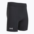 Férfi futó leggings Under Armour Launch Half Tights black/black/metallic silver 3