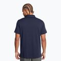 Férfi póló Under Armour Icon Polo midnight navy/white 2