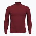 Férfi hosszú ujjú felső Under Armour Elite Mock CG cardinal/metallic silver