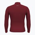 Férfi hosszú ujjú felső Under Armour Elite Mock CG cardinal/metallic silver 2
