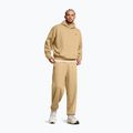 Férfi Under Armour Icon HWT Fleece Wash OS kapucnis pulóver camel/fehér 2