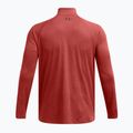 Férfi hosszú ujjú felső Under Armour Tech Textured 1/2 Zip earthen orange/black 2